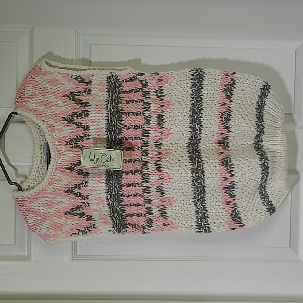 Wye Oaks Knit Vest NWT
